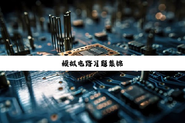 模拟电路习题集锦