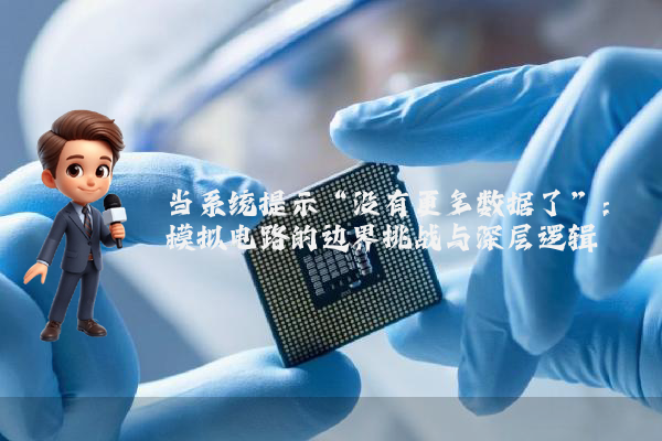 当系统提示“没有更多数据了”:模拟电路的边界挑战与深层逻辑