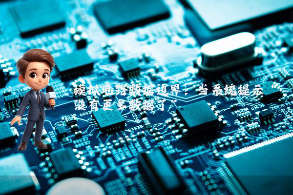 模拟电路数据边界：当系统提示“没有更多数据了”